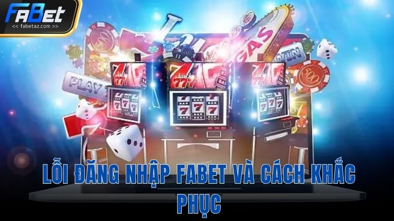 Lỗi đăng nhập Fabet và cách khắc phục