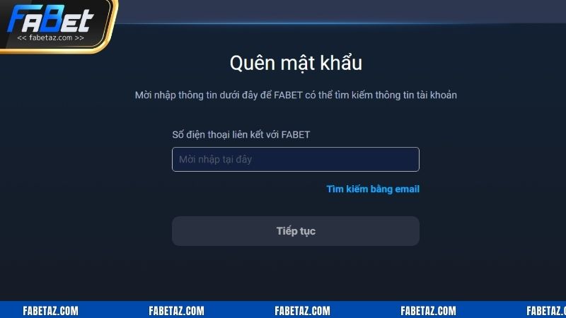 Cách khôi phục tài khoản khi quên mật khẩu đăng nhập