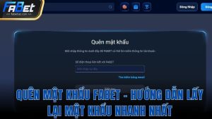Quên mật khẩu Fabet